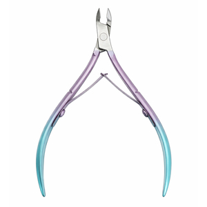 ที่ตัดหนังกำพร้าเคลือบไทเทเนียมสีรุ้ง, เครื่องมือตัดเล็บระดับพรีเมียมพร้อมใบมีดคมสำหรับร้านเสริมสวยมืออาชีพและการดูแลเล็บส่วนตัว - Product Image 1