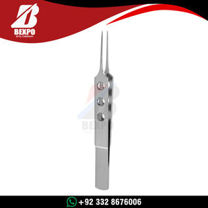 Pinzas Oftálmicas Quirúrgicas de Acero Inoxidable para Manipulación de Tejidos con Precisión, Herramienta de Microcirugía Reutilizable - Product Image 6
