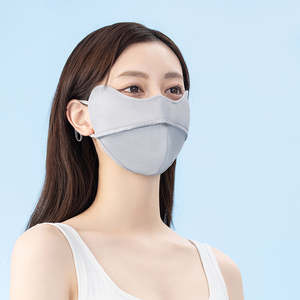 Masque facial de protection solaire en soie glacée respirant et anti-UV, tendance et personnalisé, pour le cyclisme et les sports de plein air - Product Image 5