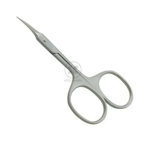 KOUNAIN 10 cm ciseaux de beauté faits à la main lames droites tranchantes en acier inoxydable pour la coupe de cuticules personnelles et de poils du visage - Product Image 2