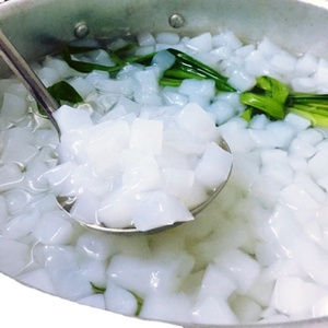 Gel de Coco Natural, Cubos de Nata de Coco de 6x6, 8x8, 12x12 mm para Bebidas, Topping para Té con Leche, Ingrediente para Postres, Bolsa de 1 kg, Vietnam - Product Image 5