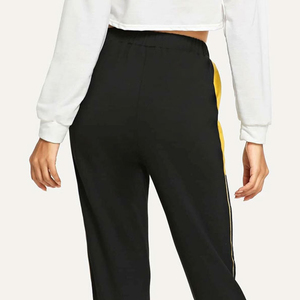 Proveedor Directo de Fábrica, Pantalones de Mujer de la Mejor Calidad en Venta, Pantalones de Mujer de Cintura Alta con Bolsillos Laterales, Más Vendidos - Product Image 5