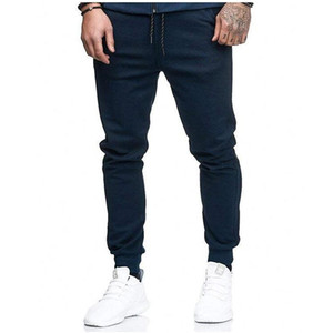 Trendy Men’s Slim Fit Jogger Pants Casual Streetwear <b>Drawstring</b> Sweatpants Elastic Waist Sports <b>Trousers</b> Fashion Gym Daily Wear - Product Image 2