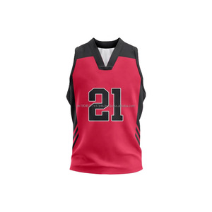 Camiseta Deportiva de Baloncesto Personalizable, de la Mejor Calidad, sin Mangas, Estampada, de Secado Rápido, Spandex/Poliéster, Unisex, para Todas las Temporadas - Product Image 5