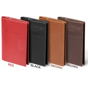 Rfid Blocking Passport <b>Wallet</b> and <b>Card</b> Holder With Cash Slot Lightweight Leather Cover Custom <b>Travel</b> PTH-0029 - Product Image 3