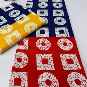 Tissu en coton imprimé Ankara de qualité supérieure pour robes, chemises, projets de couture, artisanat DIY et fournisseur d'exportation Hitjem Island - Product Image 1