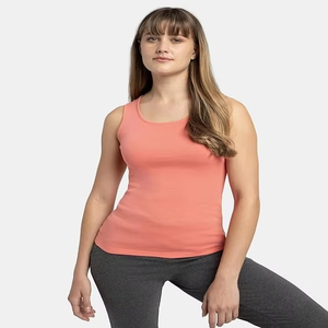 Débardeurs légers et ajustés pour femmes, couleur personnalisée, séchage rapide, extensibles, col à nœud, durables, pour femmes et jeunes filles grandes tailles - Product Image 4