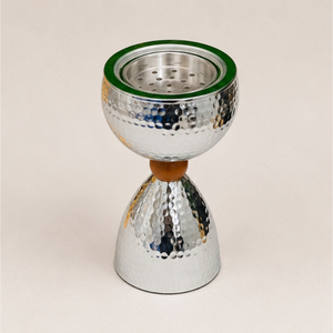 Luxury Hammered Metal Bakhoor Burner Silver Stainless Steel Arabic Mabkhara Oud Incense Holder for Ramadan Home <b>Decor</b> - Product Image 6
