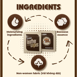 Toallitas de limpieza de cuero: eliminación efectiva de manchas, pulido y brillo para zapatos, muebles y accesorios, marca personalizable - Product Image 2