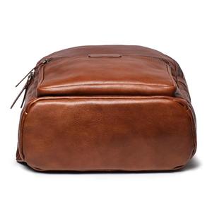 Brown Genuine Leather Laptop Backpack Vintage Softback Unisex Travel School Beach Waterproof Zipper Closure <b>Computer</b> <b>Bag</b> 36-55L - Product Image 4