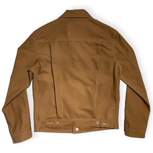 Canvas Work <b>Jacket</b> Winter Stonewash Zipper Custom Embroidery Patch Front Regular Length Washed Vintage Windproof Waterproof - Product Image 3