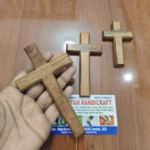 Rustic Acacia Wooden Cross Wall Hanging Cross Home Decor Religious Handcrafted Wooden Crosses Cross <b>Sign</b> <b>for</b> Home Office Decor - Product Image 6