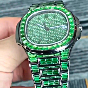 Venta al por mayor de relojes de lujo Moissanite | VVS Iced Out Skeleton Presidential Diamond Tester - Product Image 6