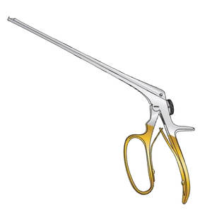 Pinza de Biopsia Tischler para Bebés, 210 mm, Hombro de 2 mm x 5 mm, Mordida, Acero Inoxidable Quirúrgico, Manual, Instrumentos Certificados CE de Pakistán - Product Image 1