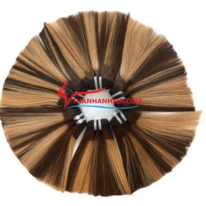 <b>Piano</b> Color Bone Straight Bundle and Lace Hair Bundles Ready to Ship Cheap Human Hair Bundles - Product Image 2