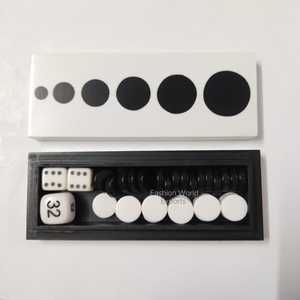 Bulk Resin Custom Logo Game Rainbow RPG 6-Sided D6 16mm 7-Piece <b>Dice</b> <b>Set</b> Case Tube Box - Product Image 5
