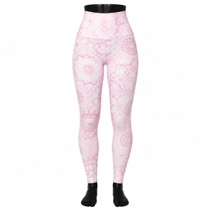 Leggings de Yoga Sin Costuras Personalizados para Mujer, Cintura Alta, Control de Abdomen, Pantalones Deportivos para Gimnasio y Entrenamiento - Product Image 1