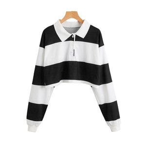 Polo de golf uni pour femme, personnalisé, de haute qualité, décontracté, pour le sport, avec logo personnalisé, vêtements de mode en gros - Product Image 5
