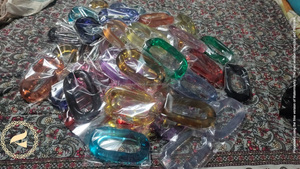 Customized Modern Acrylic Chain Wall Accents Handmade Modern <b>Ornamental</b> Resin Hanging for Home Decor Diwali Festival Ready - Product Image 5