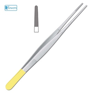 Pinzas Quirúrgicas TC Potts Smith con Mango Amarillo, Certificación CE, para Uso en Quirófano - Product Image 1