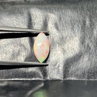 Opale blanche naturelle d'Éthiopie, taille marquise facettée, opale de feu Welo, pour la fabrication de bijoux, pierre précieuse en opale en vrac