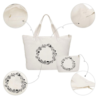 Sac fourre-tout en coton léger pour femme, matériau durable, meilleure vente, prix bas, en promotion en ligne
