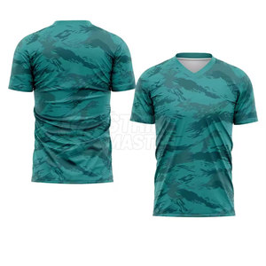 Tenue d'équipe de football personnalisée, maillot imprimé par transfert thermique, tissu respirant pour des performances professionnelles, durable - Product Image 2