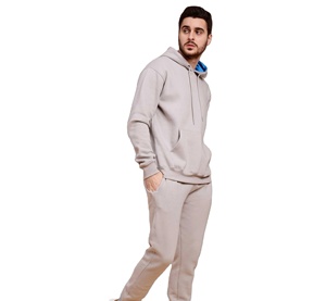 Chándal Deportivo Informal con Capucha para Hombre y Mujer, Diseño Sólido, Personalizable, OEM, Alta Calidad, Grueso y Transpirable - Product Image 3