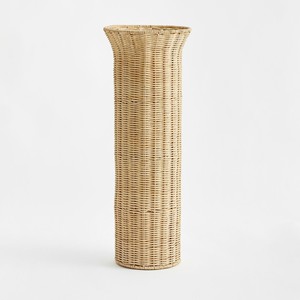 Vases cylindriques en rotin tressés à la main, pot à fleurs, accessoire de table pour centres de table de mariage - Product Image 1