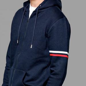 Custom Sportswear Survêtement à fermeture éclair pour homme à manches longues - Product Image 4