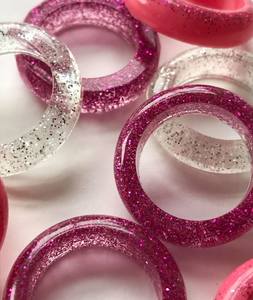 new Handmade Resin <b>Bangles</b> Lightweight Fashion Jewelry for Women and Girls Vintage Style Resin <b>Bangle</b> <b>Set</b> At Cheap Cost - Product Image 4