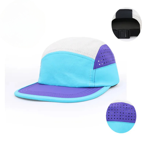 Casquette de camping personnalisée OEM, à visière courte, imperméable, séchage rapide, pour activités de plein air, style snapback, fabricant de casquettes de camping - Product Image 4