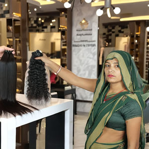 Meilleur fournisseur 100% cheveux naturels bouclés soyeux vietnamiens de haute qualité 8-36 pouces Super cheveux humains birmans doublement étirés - Product Image 2