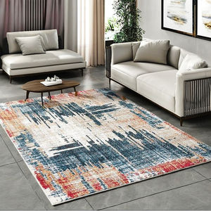 Alfombra Moderna de Alta Calidad, Ecológica, Antideslizante, Resistente a las Manchas, Antibacteriana, Apta para Mascotas, Lavable a Máquina, Hecha de Poliéster - Product Image 2