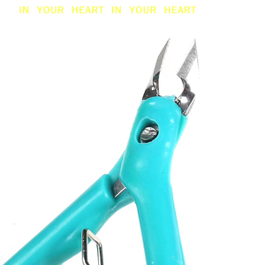 Professional Cuticle Cutters Nail Art With Stainless Cuticle Nipper Clipper For Personal Hygiene And Grooming ABS Handle Nail C - Product Image 5