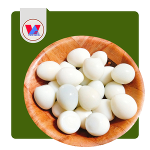 HUEVOS DE CODORNIZ ENLATADOS ECOLÓGICOS DE 15 oz EN SALMURAS, HUEVOS DE CODORNIZ ENTREGOS Y PELADOS LISTOS PARA COMER, IDEALES PARA HOTPOT, RAMEN, SOPA, BAOZI Y SNACKS - Product Image 1