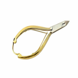 Juego de 3 Cortacutículas Jamso Industries de 4.5 Pulgadas con Doble Resorte, Mangos Dorados, Bloqueo Trasero, Acero Inoxidable, Uso Médico, Certificación CE - Product Image 2