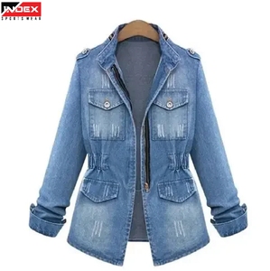 Chaqueta Vaquera para Mujer a Precio Económico, Estilo Casual Urbano, Calidad Premium, Ropa Exterior Femenina al por Mayor - Product Image 1