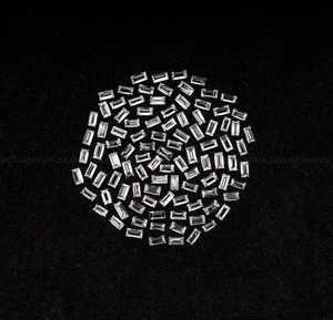 Diamant blanc de laboratoire taille baguette 2,0 x 1,0 mm (couleur D) certifié IGI, diamant de laboratoire clair pour la fabrication de bijoux - Product Image 3