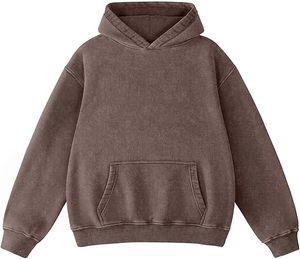 Sweat à capuche personnalisé pour homme, en molleton, coupe classique, tricoté pour l'hiver, 100% coton, séchage rapide, respirant, rouge - Product Image 2