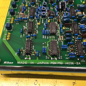 Nikon PEM PSD บอร์ด PCB 14036-2A KBA00101อุปกรณ์เซมิคอนดักเตอร์มรดกระดับโลกที่152223เชื่อถือและชิ้นส่วน - Product Image 4