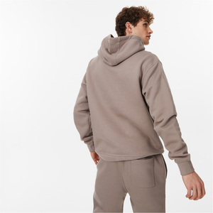 Conjunto Deportivo Azul Sólido para Hombre al por Mayor, Sudadera con Capucha y Pantalones Deportivos de Algodón con Cintura Elástica para Uso Casual de Otoño - Product Image 6