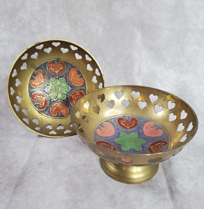 Brass Dry Fruits Bowl Gift Home <b>Decorative</b> Dinnerware Brass Fruits Bowl With <b>Lid</b> for Home Restaurant Use - Product Image 5