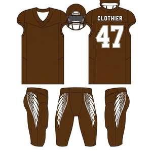 Ensemble maillot et pantalon de football américain de haute qualité, conçu pour les académies sportives, les clubs, les entraînements d'équipe et les ligues. - Product Image 5