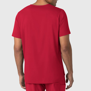 100% Cotton Hospital Uniform Nursing Scrub Medical Nurse Scrub <b>Doctor</b> Uniform For Healthcare Industry - Product Image 2