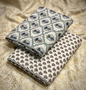 Indian Manufactured <b>Single</b> Bed Reversible Pair Dohar Soft Cotton Reversible <b>Quilt</b> with Bag Packing Available At Factory Price - Product Image 1