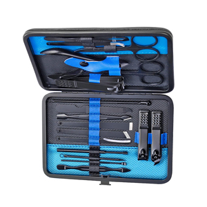 Boîte d'emballage en gros vide pour pinces à cils, boîte de rangement noire pour outils d'extension de cils pointus - Product Image 4