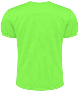 Custom Lime Green American <b>Football</b> <b>Jersey</b> <b>Plain</b> V-Neck Mesh Practice Shirt Breathable Team Uniform Blank Training Apparel - Product Image 4