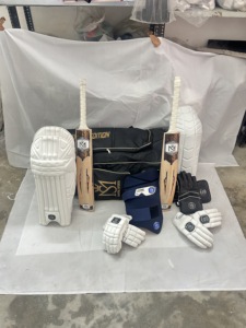 Mannu Sports Player Edition Full Cricket Set Kit Bag <b>Backpack</b> Trolley Bag 50-<b>70L</b> High Quality - Product Image 4