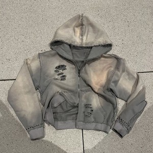 Veste zippée en polaire à prix d'usine, vêtements de sport, vêtements de gym, vêtements décontractés unisexes, vêtements personnalisés - Product Image 2